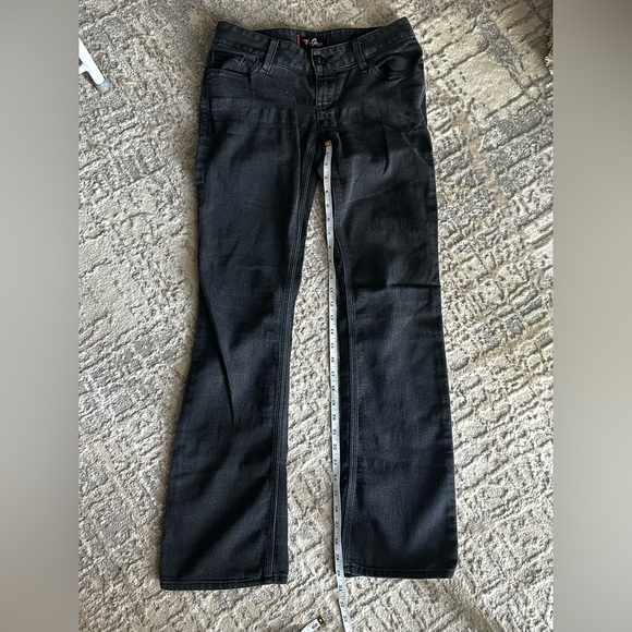 Guess Black Denim | size 27 | Preowned - Picture 5 of 6